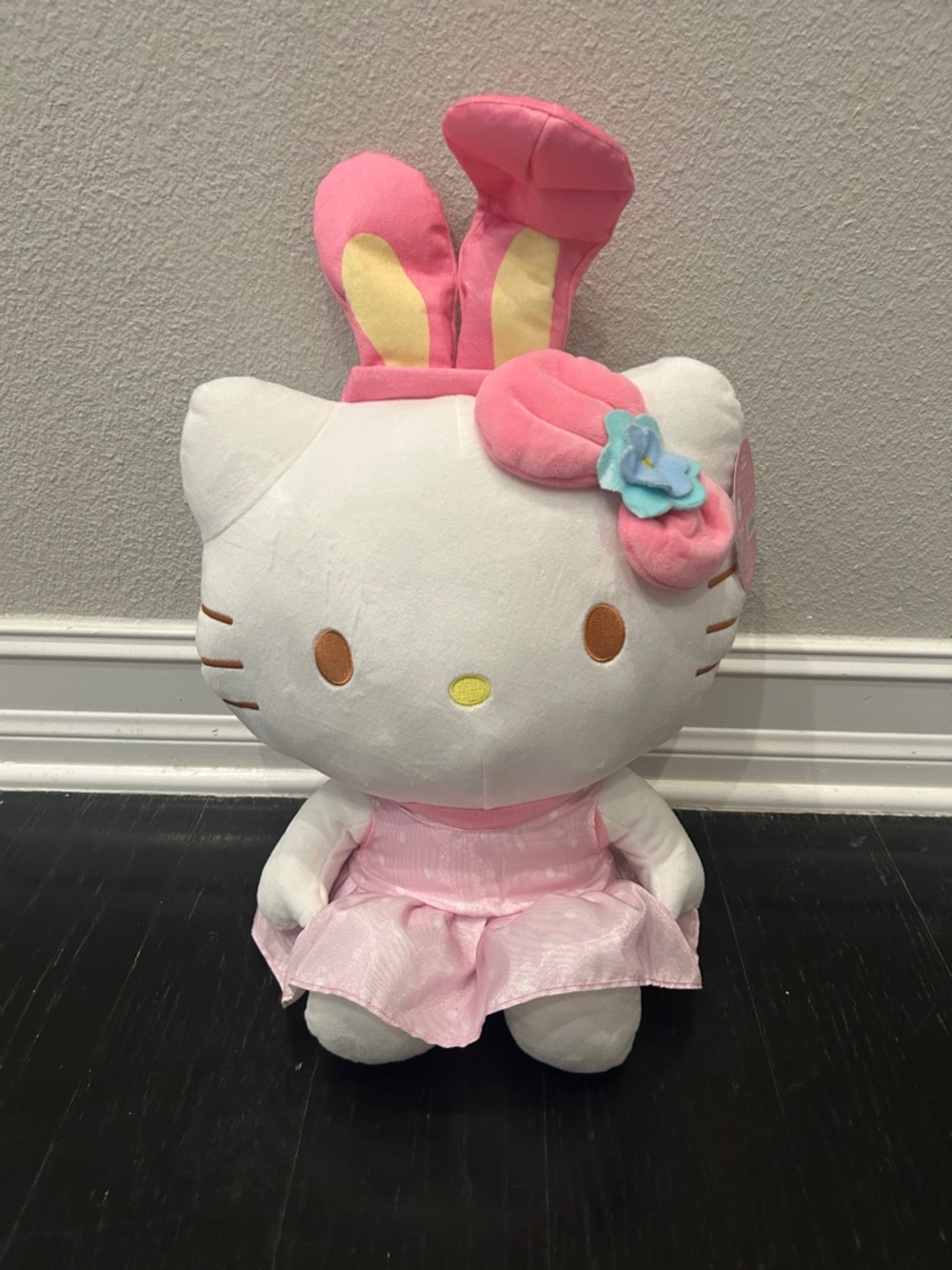 Sanrio Jumbo Easter Hello Kitty Plush - 14 in